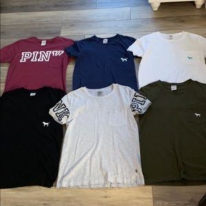 VS PINK tee bundle